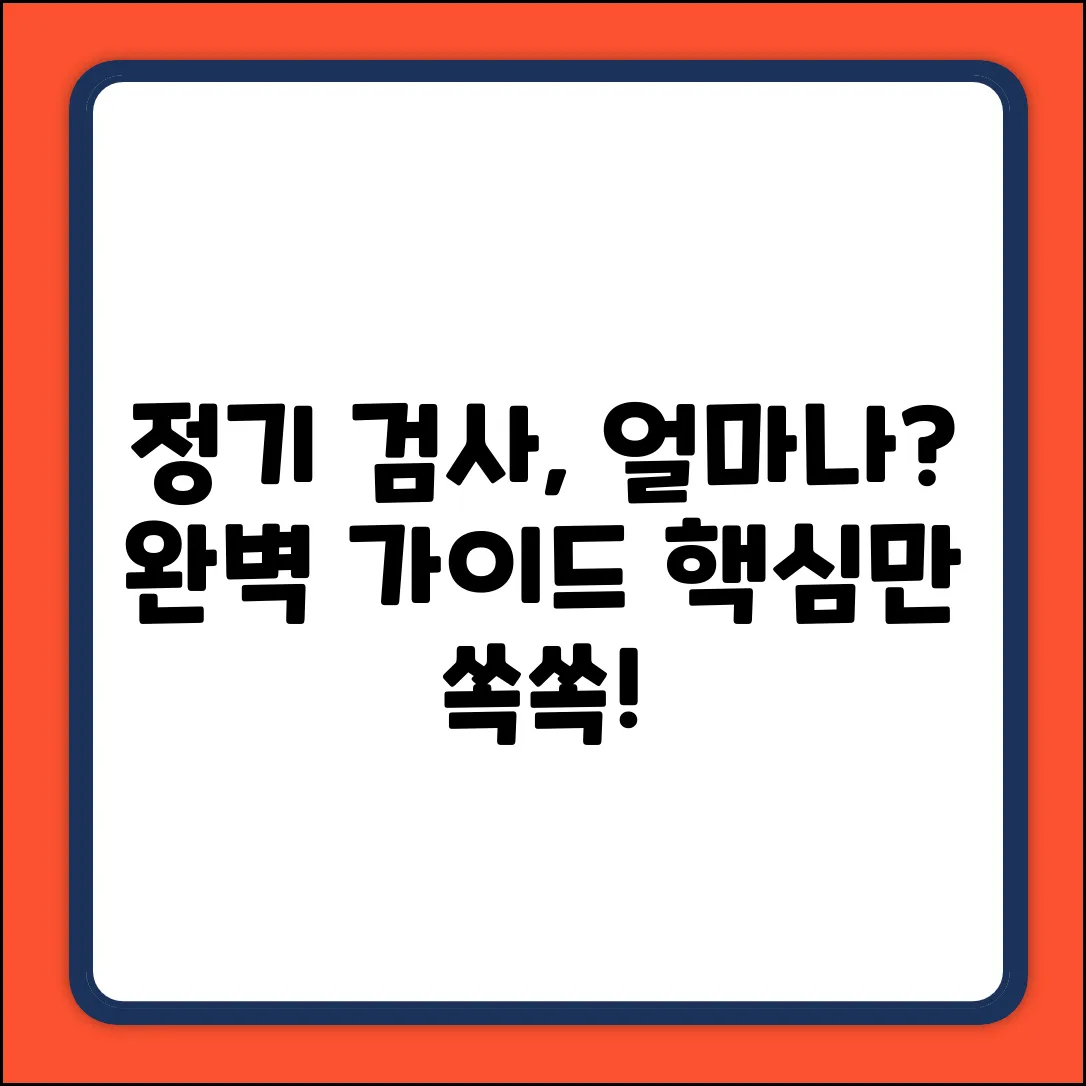 정기 차량 검사, 얼마나 걸릴까? 완벽 가이드